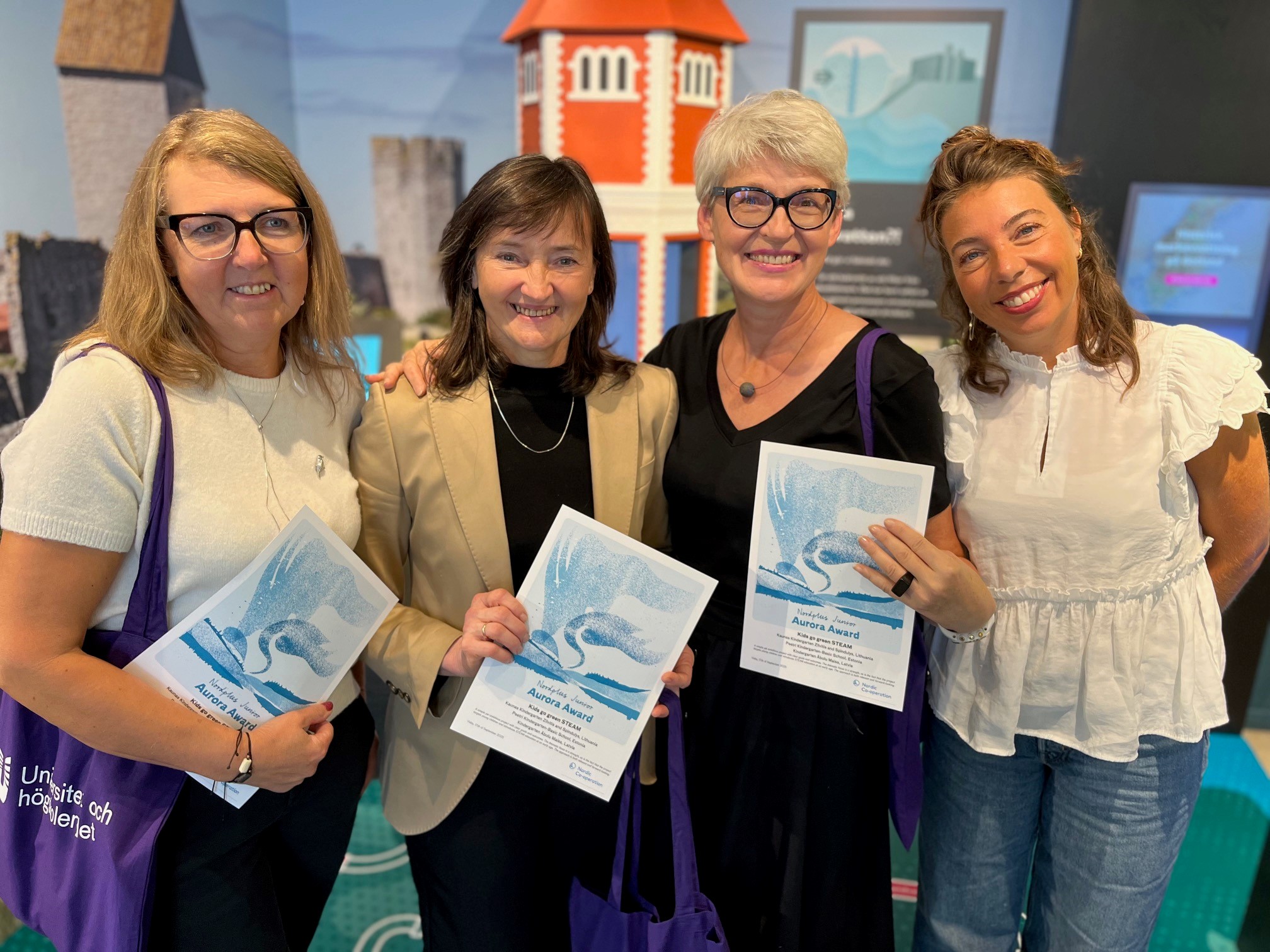 Vinnarna av Nordplus Junior Aurora Award 2025