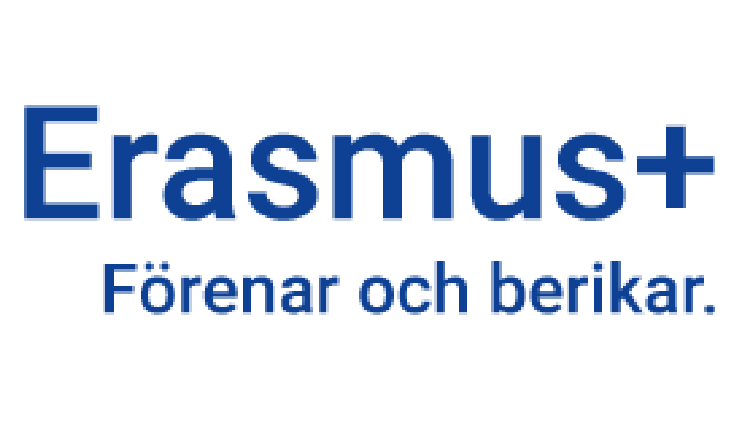 Erasmus+ förenar och berikar emblem.png