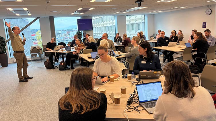 Svenska Europauniversitetsnätverket samlade hos Universitets- och högskolerådet (UHR) i Solna.