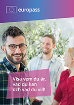 Exempel flyer Europass, sida 2 .